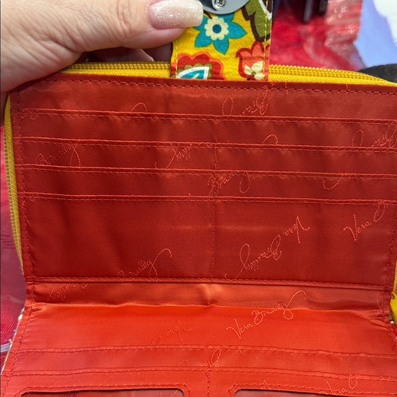Vera Bradley Colorful Floral Wallet - Picture 3 of 5